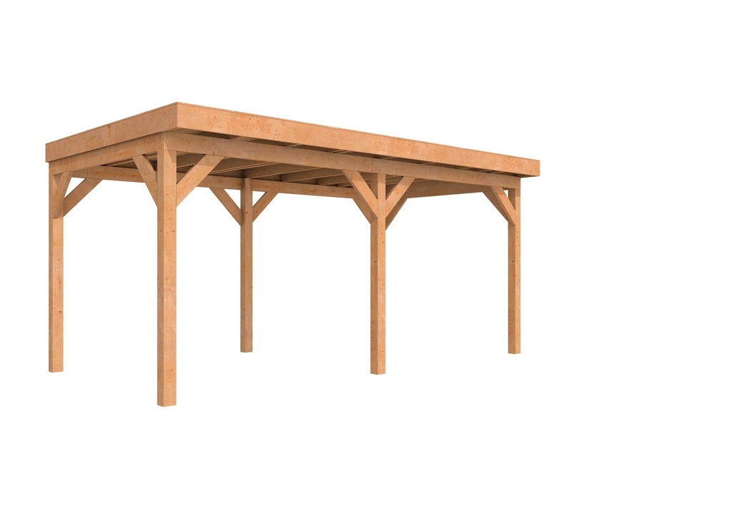 Douglasvision buitenverblijf Comfort 500 x 270 cm, onbehandeld.