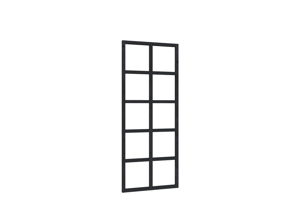 Trellis t.b.v. Douglasvision buitenverblijf Comfort, 89 X 224 cm, zwart geïmpregneerd