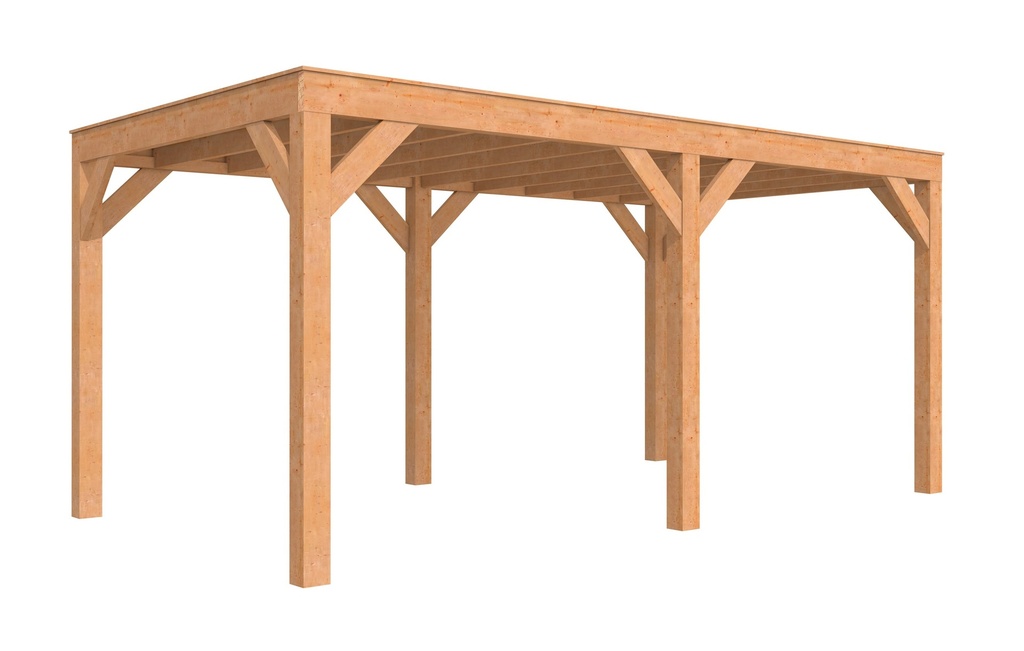 Douglasvision buitenverblijf Modern 499 x 306,5 cm, onbehandeld.