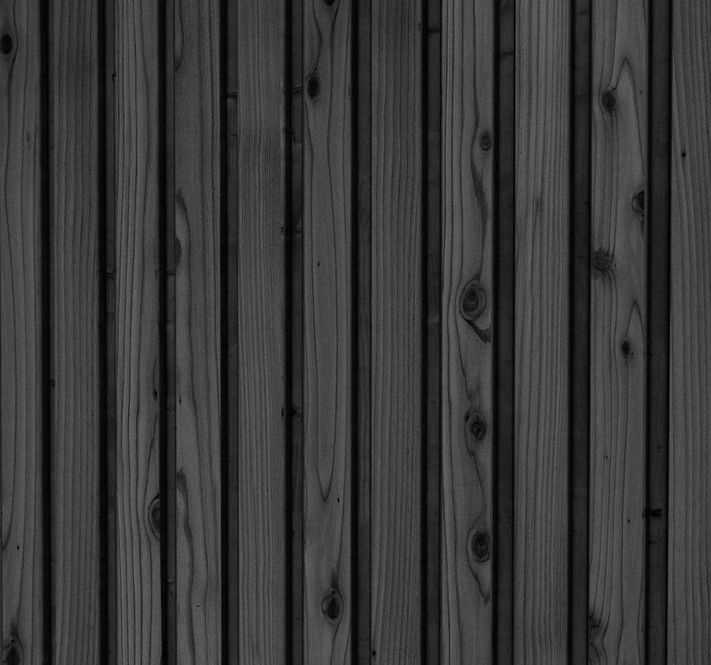 Woodvision Triple profiel vuren enkelzijdige wand B, 228,5 x 224 cm, zwart geïmpregneerd.