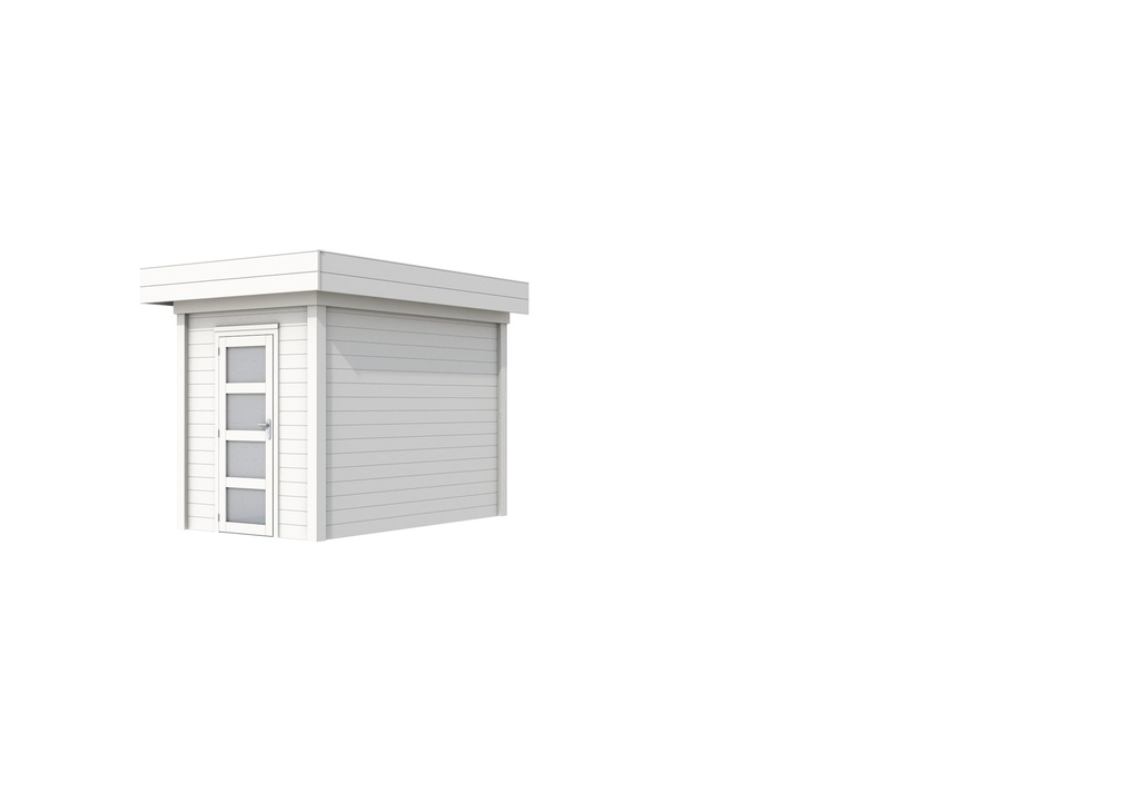 Vuren Topvision Kiekendief, 200 x 300 cm, wit gespoten.