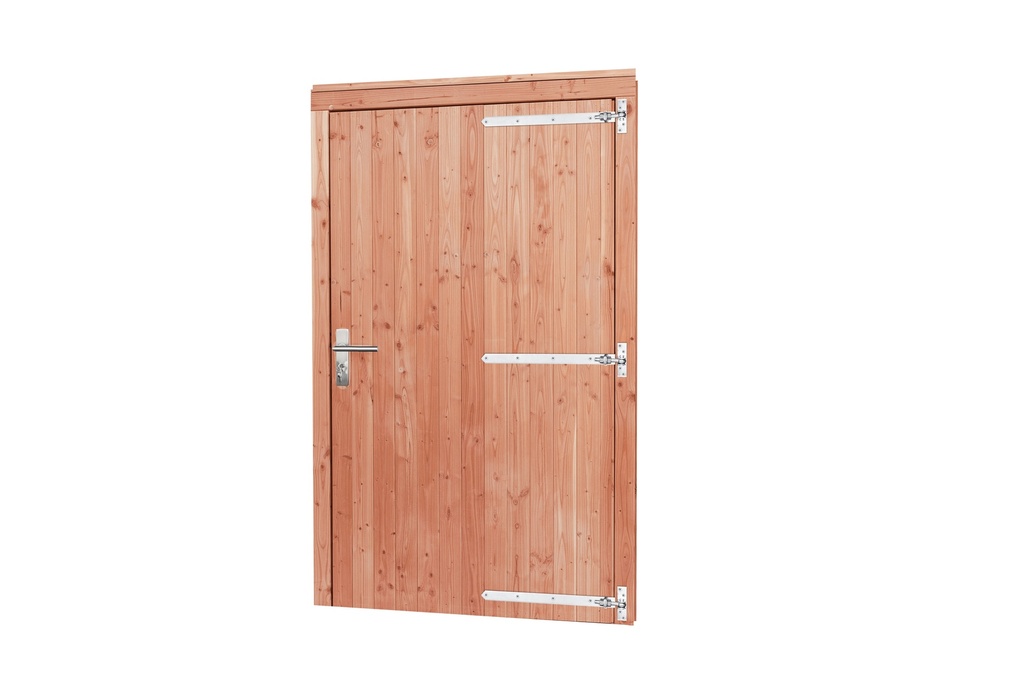 Redvision enkele deur inclusief kozijn extra breed en hoog, rechtsdraaiend, 119 x 209 cm.