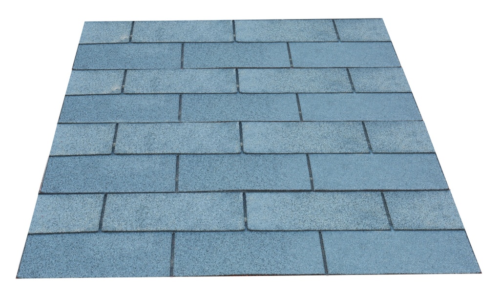 Dakshingles per pak à 3 m2, grijs.