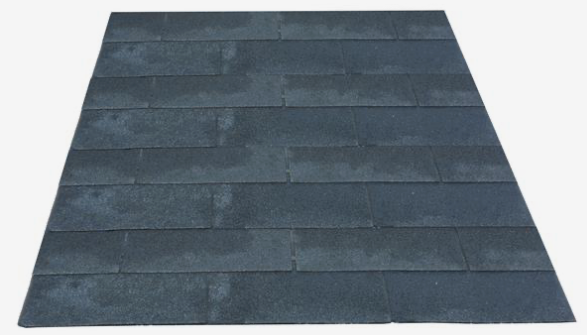 Dakshingles per pak à 3 m2, zwart.