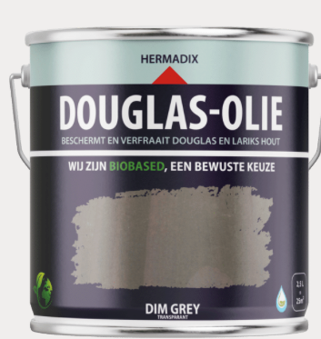 Douglas olie 750 ml, dim grey