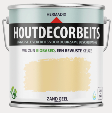 Houtdecor 602 Zandgeel dekkend 2500 ML