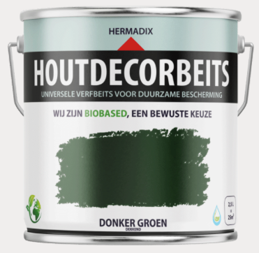 Houtdecor 623 Donker Groen dekkend 750 ML