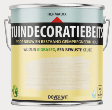 Tuindecoratie 765 Dover Wit transparant 2500 ML