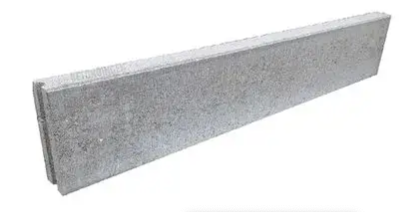 Betonband grijs 6 x 20 x 100 cm
