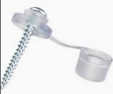 Schroef met afdekdop en afstandhouder