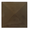 Piramide vorm gelijmd, 80x80mm, hout