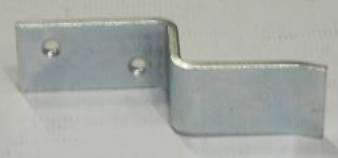 Deurboomsteun open - 175x45x6mm - Hoogte: 55mm - galvanisch verzinkt