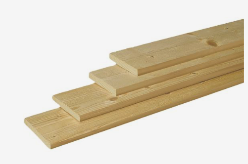 1.6 x 14.0 cm, M.E. geimpregneerd vuren, AANBIEDING