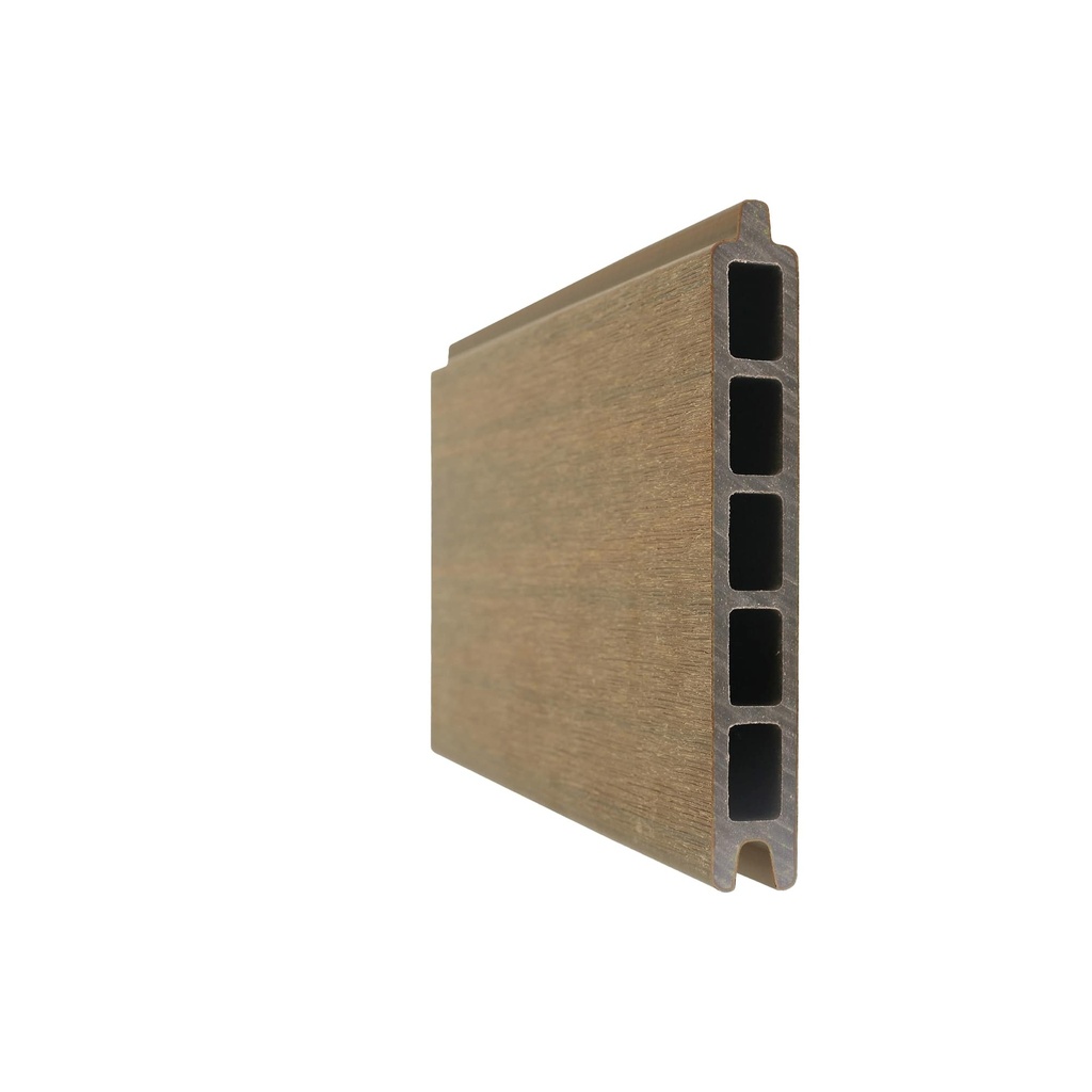 NewTechWood co-extrusie composiet schermplank, 2,1 x 15 x 180 cm, Red Cedar.