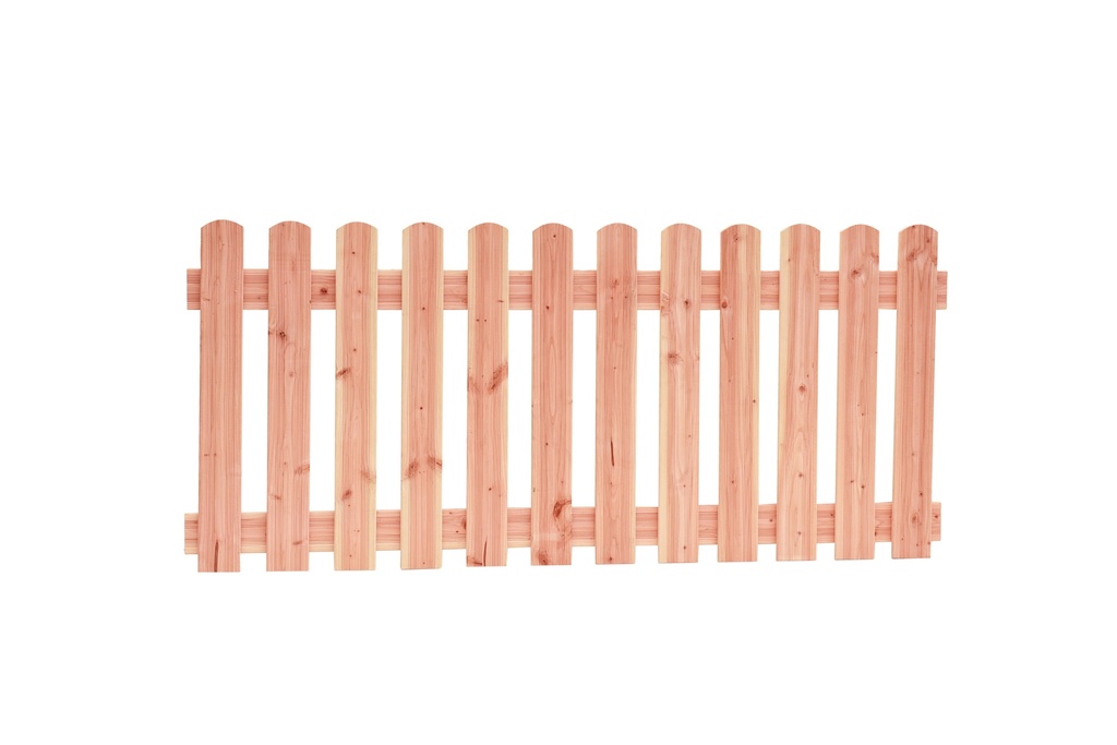 Douglas reliëf rechthek 180 x 80 cm, onbehandeld.