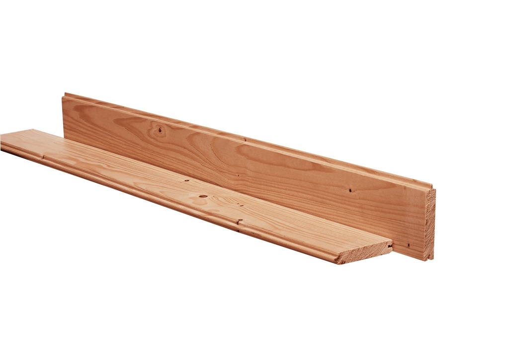 Redvision geschaafd dakbeschot 1,8 X 14,5 X 400 cm.