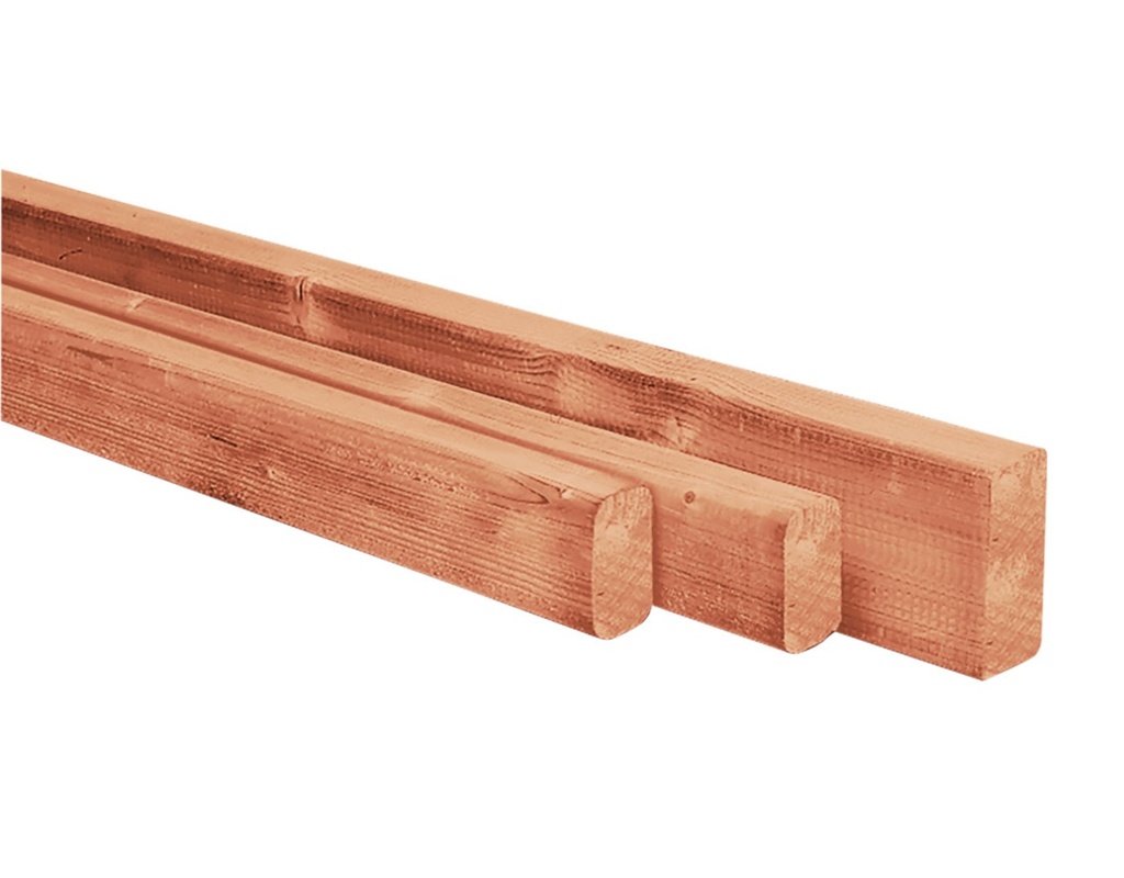 Redvision geschaafde regel 4,5 X 7 X 300 cm.