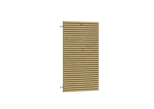 [W304573] Tuindeur Elan 100 Excellent op verstelbaar stalen frame, 100 x 180 cm, groen geïmpregneerd.