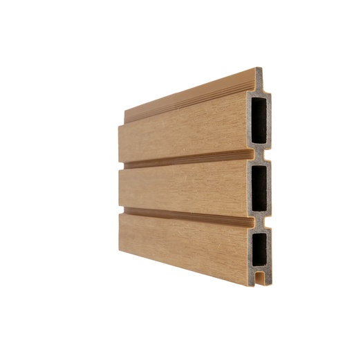 [1060242] NewTechWood co-extrusie composiet Triple Rhombus schermplank, 2,1 x 15 x 180 cm, Red Cedar.