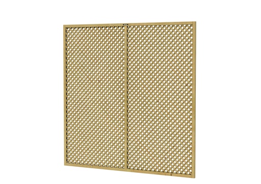 [1063096] Trellis scherm Jasmijn 180 Excellent, 180 x 180 cm, groen geïmpregneerd.