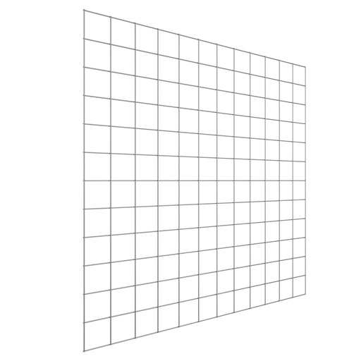 [1064232] Gaaspaneel met maas 15 x 15 cm stekloos, verzinkte draad, 180 x 180 cm.