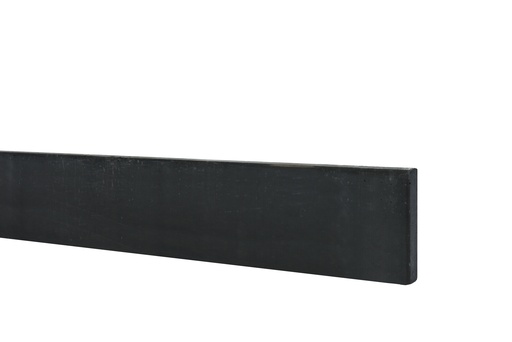 [W32120] Betonplaat glad 24 x 3,5 x 184 cm, antraciet gecoat.