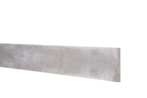 [W13018] Betonplaat stampbeton 25 x 3,5 x 225 cm, grijs.