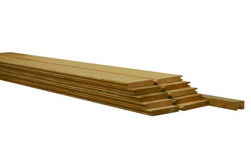 [W31673] Betowood scherm douglas inclusief afdekkap 187 x 224 cm, groen geïmpregneerd.