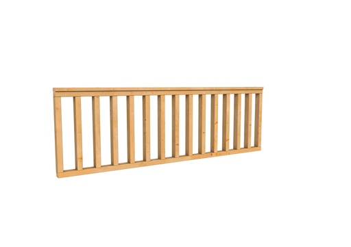 [1009124] Hekwerk recht douglas type B, 228,5 x 73 cm, onbehandeld.