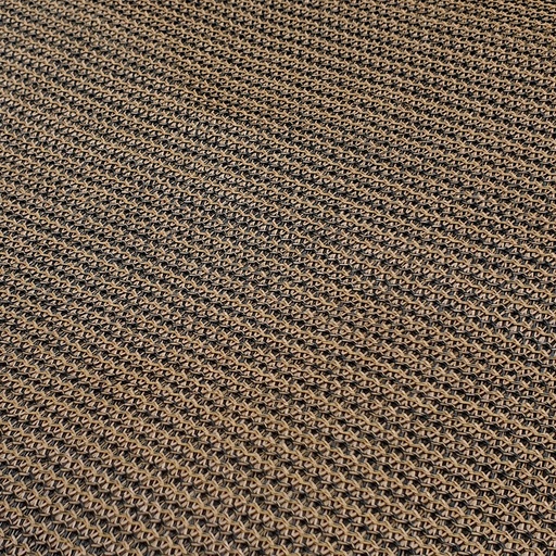 [1052599] Strak schaduwdoek HPDE 292 x 392 cm, incl. bevestigingsmaterialen, bruin. T.b.v. Pergola 300 x 400 cm.