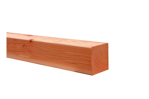 [W31876] Douglas geschaafde paal 14 x 14 x 500 cm, onbehandeld.