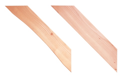 [1039024] Douglas geschaafde schoor, recht, 4,5 x 14,5 x 70 cm, onbehandeld.