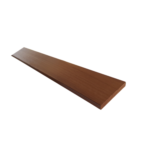 [1050411] Thermovision Ayous geschaafde plank 1,8 x 13,5 x 245 cm, thermisch gemodificeerd, pak a 4 stuks.
