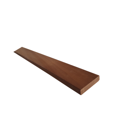 [1050413] Thermovision Ayous geschaafde plank 1,8 x 9 x 245 cm, thermisch gemodificeerd, pak a 4 stuks.