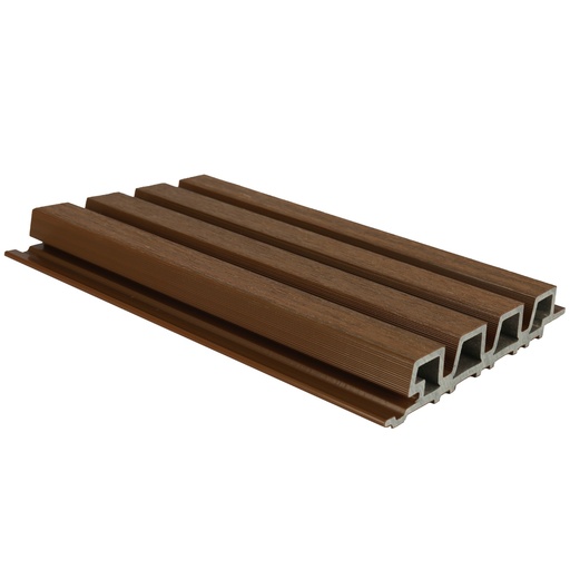 [1061642] NewTechWood HKC co-extrusie Castellation PRO35 gevelbekleding, 3,3 x 21,5 x 230 cm, Ipe.