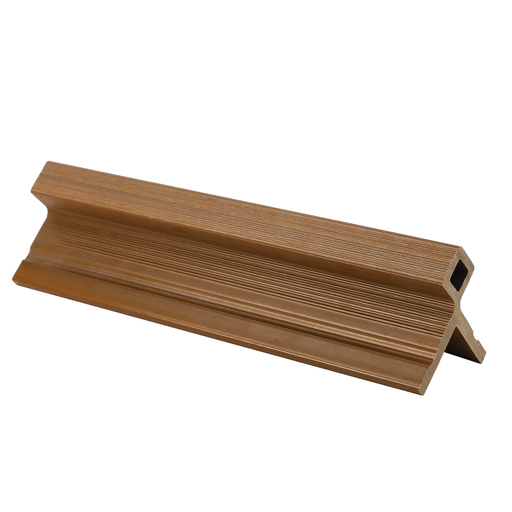 [1060367] NewTechWood HKC co-extrusie hoekprofiel castellation t.b.v. wand bekleding, 7 x 8 x 300 cm, Red Cedar.