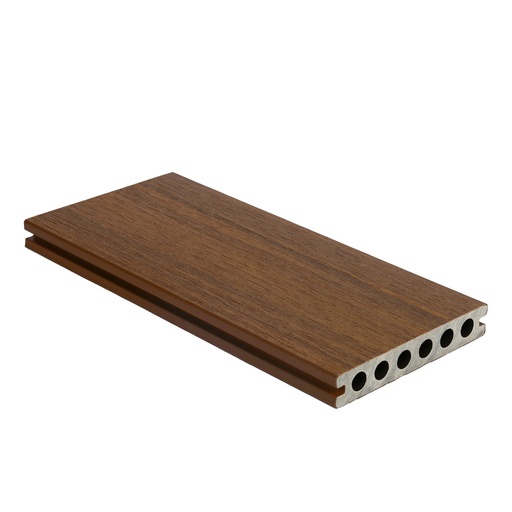 [1059148] NewTechWood HKC co-extrusie dekdeel houtstructuur 2,3 x 13,8 x 400 cm, Ipe.