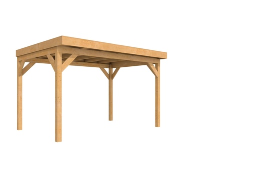 [1022805] Douglasvision buitenverblijf Comfort 400 x 270 cm, kleurloos geïmpregneerd.