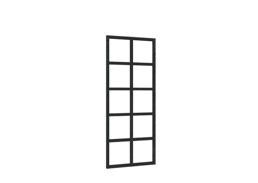 [1046357] Trellis t.b.v. Douglasvision buitenverblijf Comfort, 89 X 224 cm, zwart geïmpregneerd