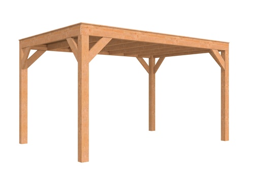 [1060624] Douglasvision buitenverblijf Modern 399 x 306,5 cm, onbehandeld.