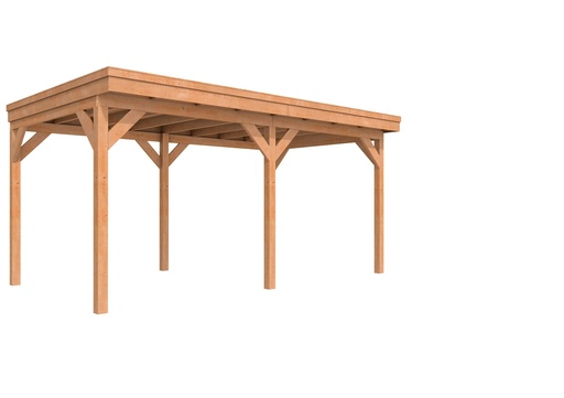 [1022917] Douglasvision DHZ buitenverblijf 530 x 300 cm, kleurloos geïmpregneerd.