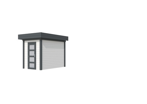 [1001740-21] Vuren Topvision Kiekendief, 200 x 300 cm, wanden wit en basis antraciet.