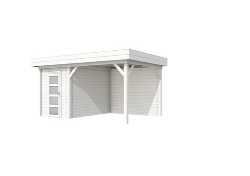 [1001656-04] Vuren Topvision Kiekendief, 200 x 300 en luifel 300 cm, wit gespoten.