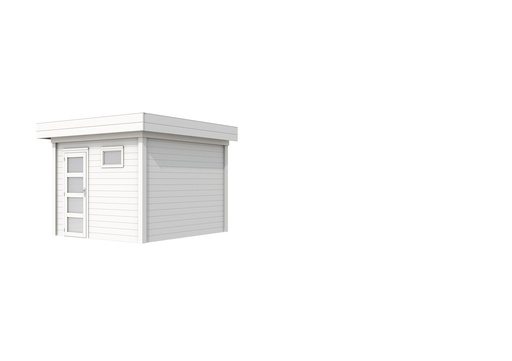 [1001809-04] Vuren Topvision Tapuit, 300 x 300 cm, wit gespoten.