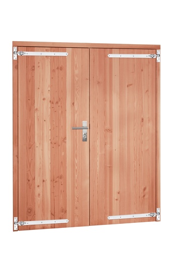 [1045890] Redvision dubbele dichte deur inclusief kozijn, 168 x 201 cm.