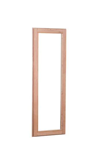 [1020441] Douglas vast raam (zijlicht), 51,5 x 155 cm, kleurloos geïmpregneerd.