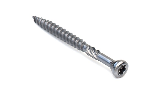 [1021062] Terrasschroef 5 x 60 mm t.b.v. terrasplanken 25 - 28 mm dik, doos à 100 st.