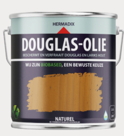 Douglas olie 2,5 liter, naturel
