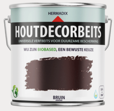 Houtdecor 610 Bruin dekkend 2500 ML