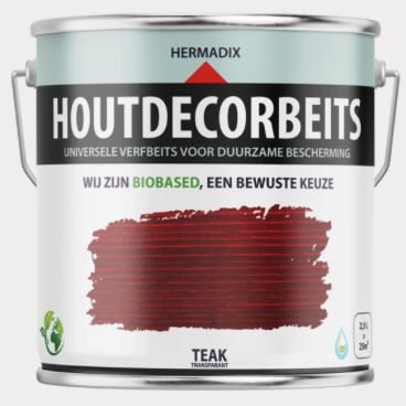 Houtdecor 651 Teak transparant 2500 ML